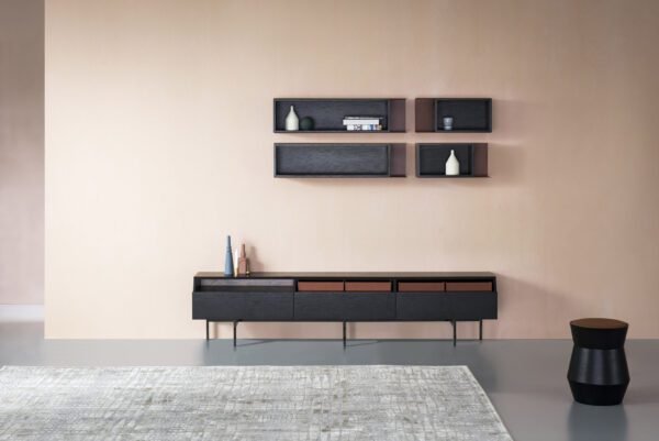 HE1266 (2) Modern Luxury 4 Drawers Television Cabinets HE1266
