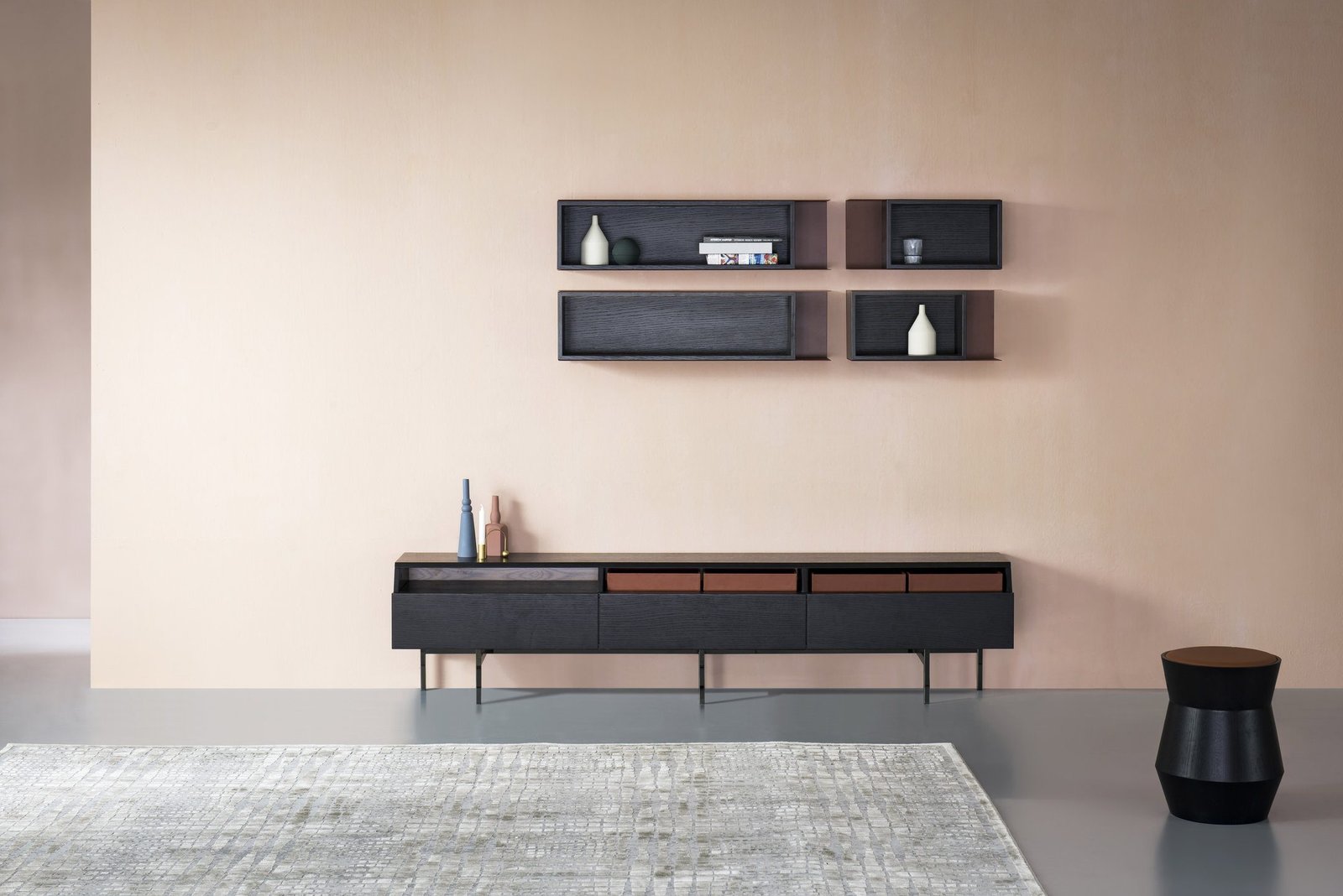 Modern Luxury 4 Drawers Television Cabinets HE1266