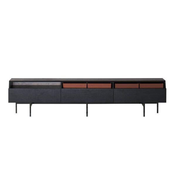HE1266111 (2) Modern Luxury 4 Drawers Television Cabinets HE1266