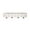 French Style Elegant Curved TV Cabinet HE1273