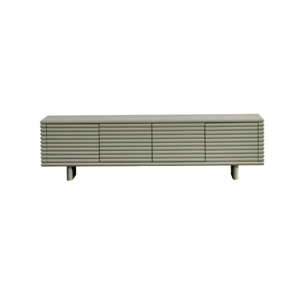 HE1285-MDF-Green French Countryside Wooden Media Cabinet HE1285