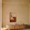 Natural Color Media & TV Unit with Storage HE1288