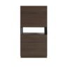 Customizable Brown Walnut Veneer Wood Cabinet HE3712