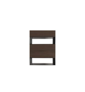 Customizable Brown Walnut Veneer Wood Cabinet HE3712