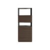 Customizable Brown Walnut Veneer Wood Cabinet HE3712