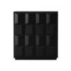 Modern American Style Geometric Wooden Storage Cabinet HE3715