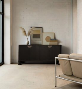 Modern Simple Storage Cabinet in New Chinese style HE3718