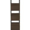 Customizable Brown Walnut Veneer Wood Cabinet HE3712