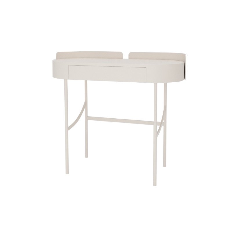 Oval Elegant Fashion Makeup Table HE6284