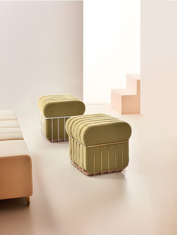 Functional Fabric Ottomans Stool ﻿B931
