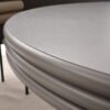 Wooden Minimal Veneer Oak Round Shaped Dining Tables A964