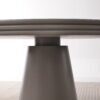 Wooden Minimal Veneer Oak Round Shaped Dining Tables A964
