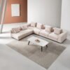 Italian Design Luxury Large Leather Sectional Sofa UN004
