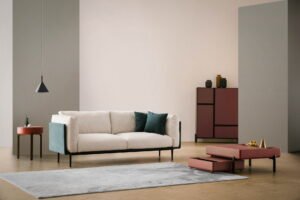 Modern Nordic Fabric Sofa JHB111