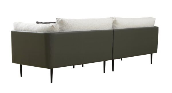 JHB111 背面 Modern Nordic Fabric Sofa JHB111