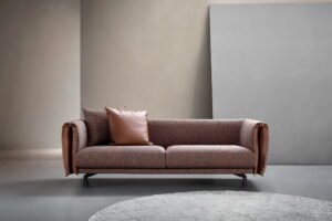 Folding Narrow Armrest Compact Sofa JHB129