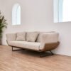 Nordic Style L Shaped Sectional Reclining Fabric Sofa JHB132