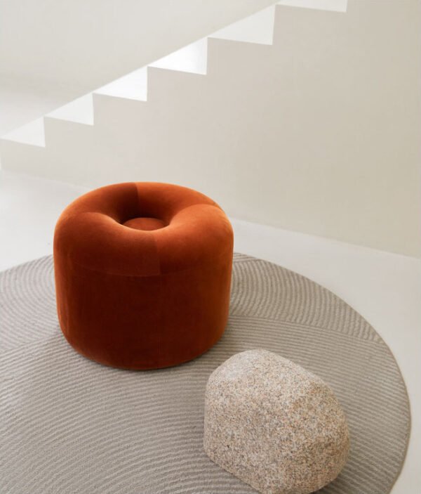 JHB166-4 Creative Nordic Entry Lounge Canelé Stool JHB166&JHB166A&JHB168