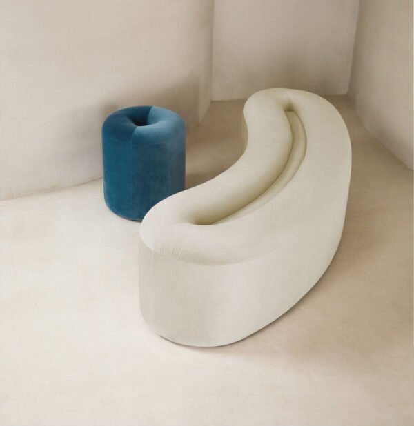 JHB168+JHB166 -3 Creative Nordic Entry Lounge Canelé Stool JHB166&JHB166A&JHB168