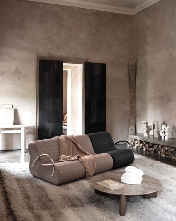 JHB194 场景图 Italian Villa Sectional Modular Sofa JHB194