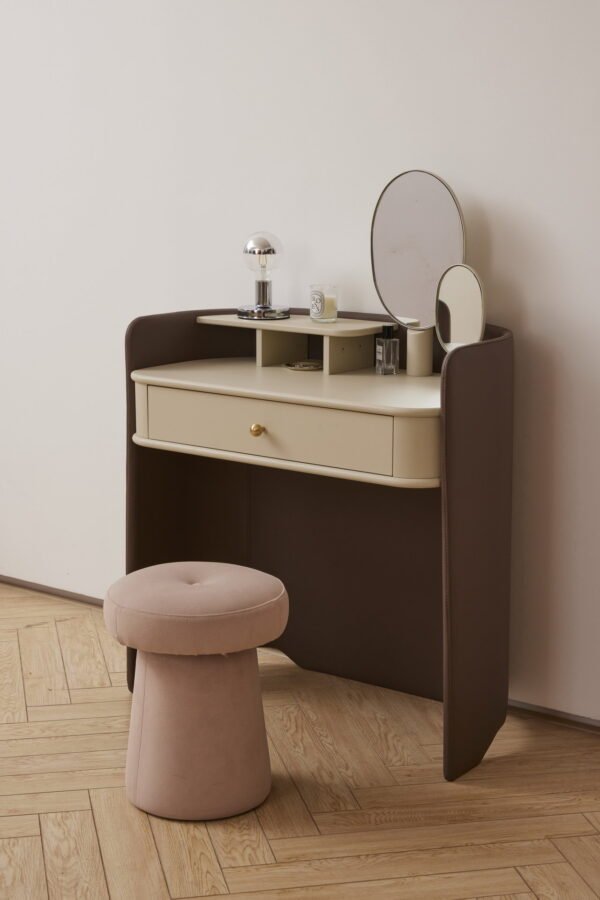 LXWH19664 Luxury Modern Leather Cover Elegant Makeup Table HE6280