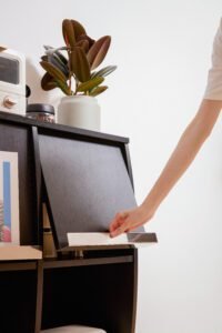 Minimalist Multi-Functional Wooden Storage Cabinet HE3709