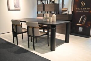 Modern Luxury Oak Wood Rectangular Dining Table A967