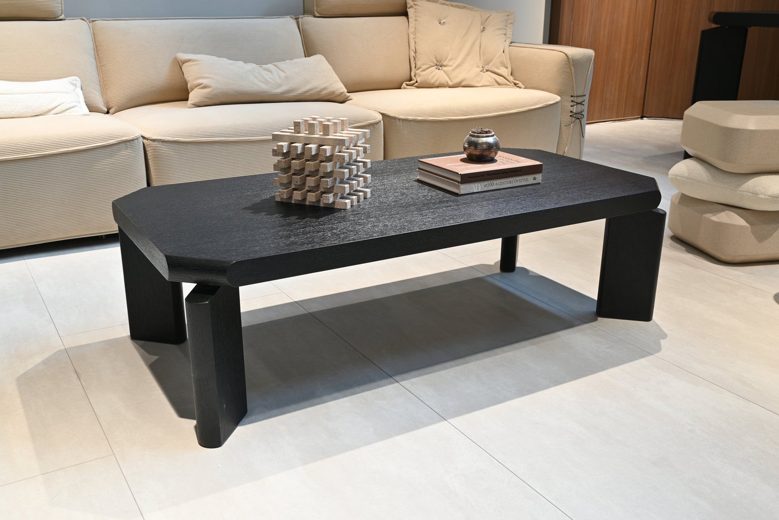 Nordic Rectangle Black Coffee Tables C305