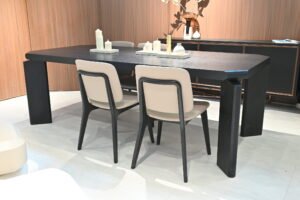 Modern Luxury Oak Wood Rectangular Dining Table A970