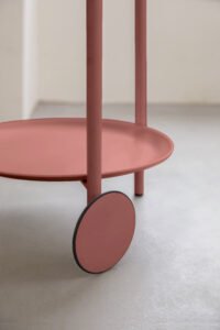 Luxury Modern Storage Trolley Side Table HE5665