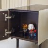Wooden Storage Function Bedside Table C283