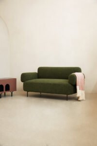 Modern Teddy Boucle Fabric Bread Sofa JHB150