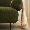 Modern Teddy Boucle Fabric Bread Sofa JHB150
