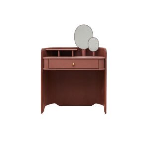 ﻿ Luxury Modern Leather Cover Elegant Makeup Table HE6280