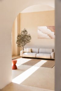 Original Design Silicone Leather Sofa JHB148
