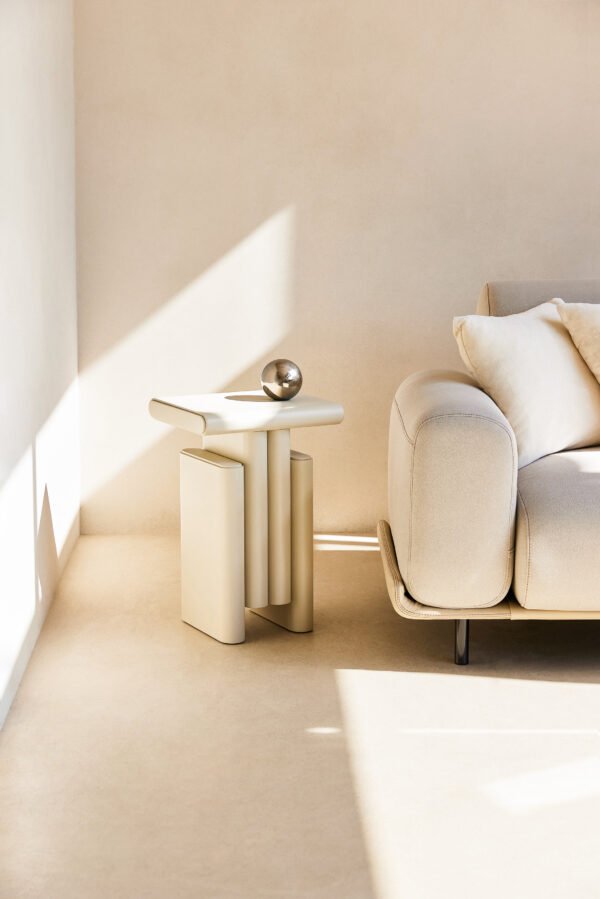 WHLX2366 Geometric Books Side Table C284