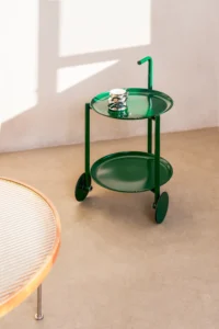 Luxury Modern Storage Trolley Side Table HE5665