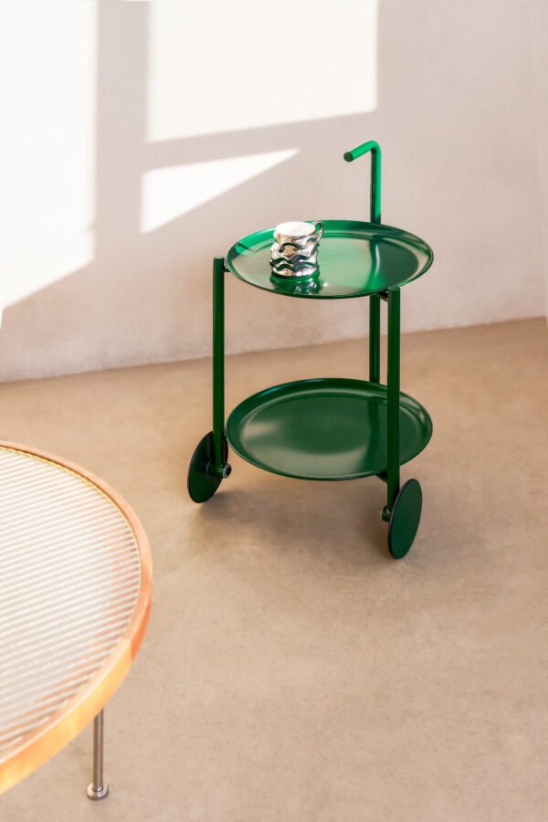 WHLX2485 Luxury Modern Storage Trolley Side Table HE5665