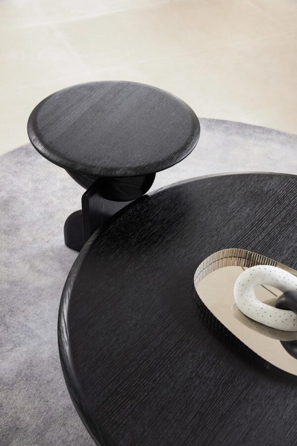 Unique Nordic Style Round Coffee Table Set C291