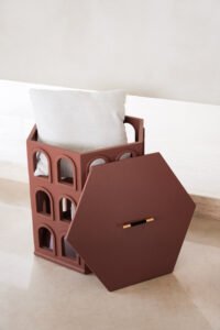 Wooden Coffee Table With Storage C288