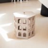 Wooden Coffee Table With Storage C288