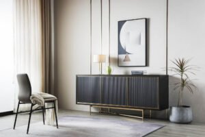 Luxury Veneer Sideboard Storage HE3694B