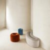 Creative Nordic Entry Lounge Canelé Stool JHB166&JHB166A&JHB168