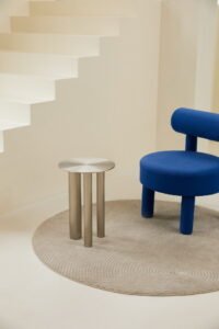 Stainless Steel Round Coffee Table C280