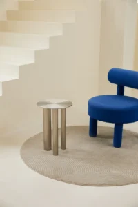 Stainless Steel Round Coffee Table C280