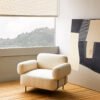Modern Teddy Boucle Fabric Bread Sofa JHB150