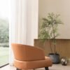 Leather Fabric Arm Leisure Chair ST-102