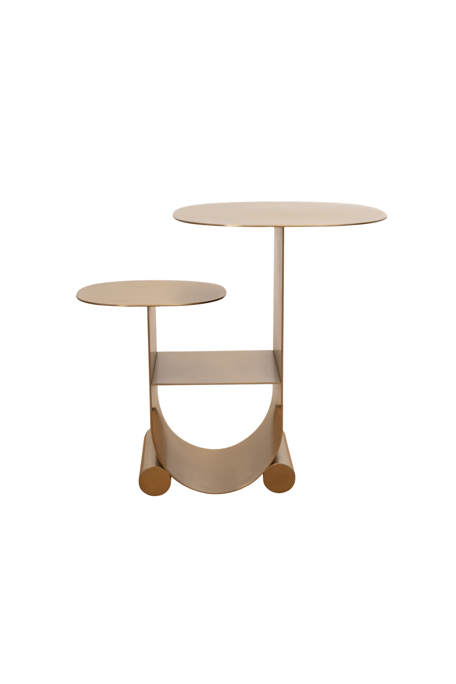 Gold Color Stainless Steel Side Table C275