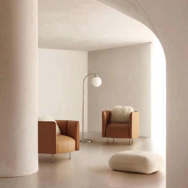 单人位 Modern Nordic Luxury Daisy Armchair JHB119A