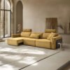 Lying Flat Sectional Sleep Reclining Electric Sofa Bed JHB195